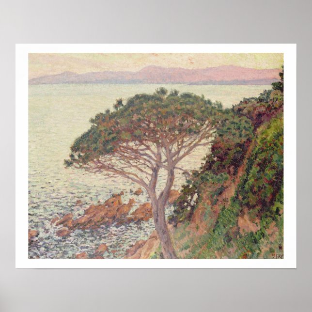 Sunset, 1916 (oil on canvas) poster (Front)