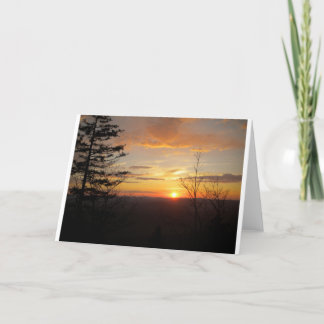 Sunset 2011 card