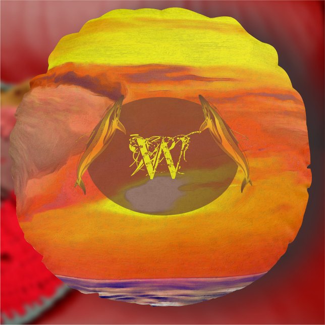 Sunset 2443 round cushion (Creator Uploaded)