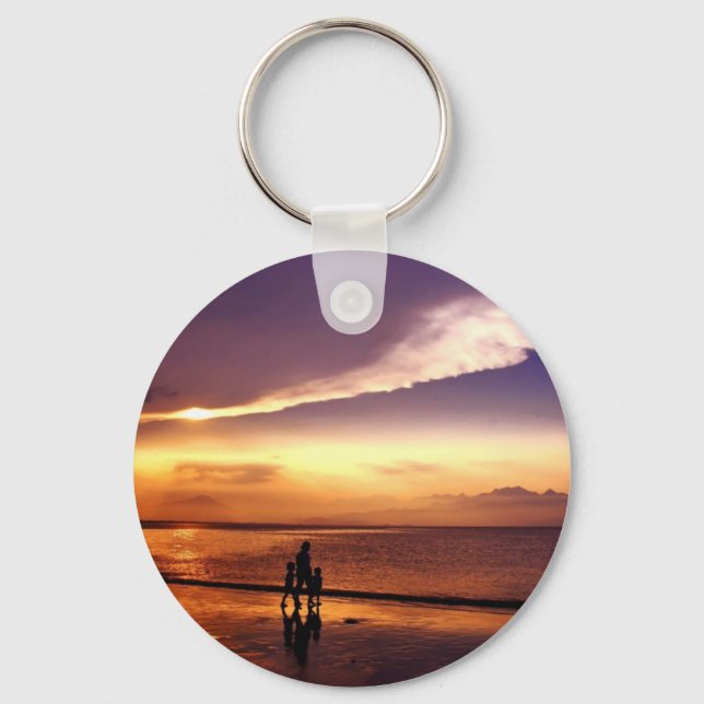 sunset 2 key ring (Front)
