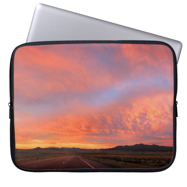 Sunset 2 laptop sleeve (Front)