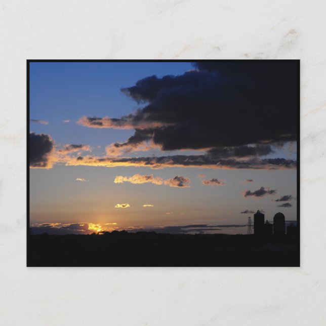 Sunset ~ 36 postcard (Front)