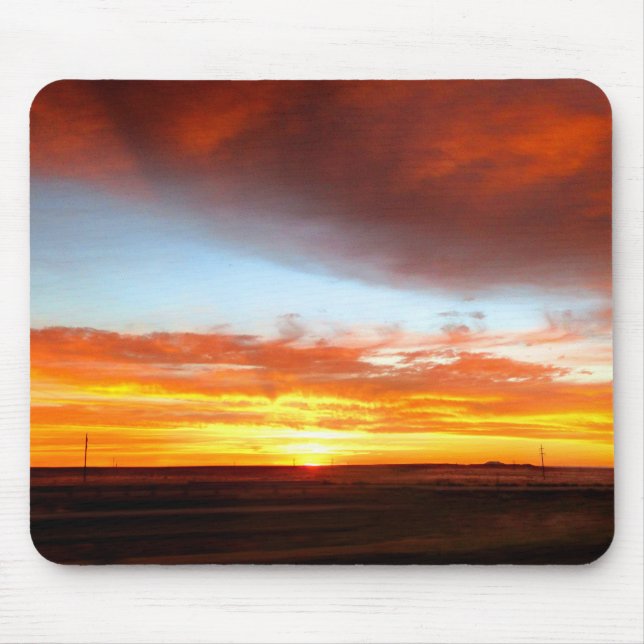 Sunset 3 mouse mat (Front)