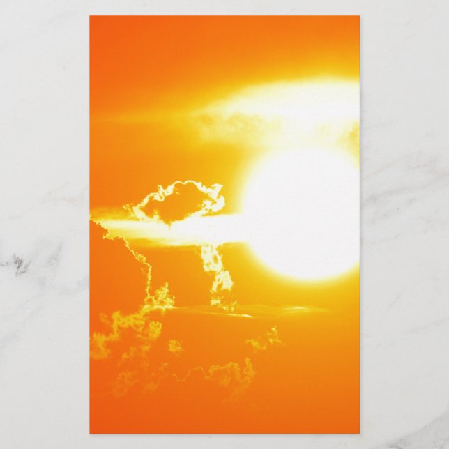 sunset 3 stationery (Front)