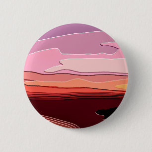SUNSET 6 CM ROUND BADGE