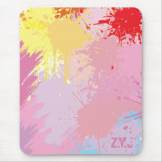 Sunset Abstract Art by ZMJ Mouse Mat