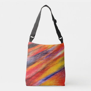 Sunset Abstract Colours Crossbody Bag