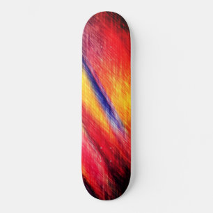 Sunset Abstract Colours Skateboard