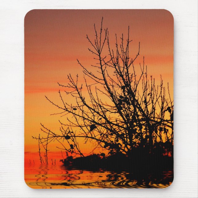 Sunset Abstract Mousepad (Front)