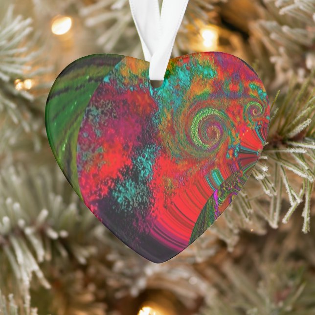"Sunset" Acrylic Ornament (Tree)