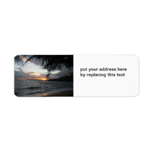 Sunset address labels