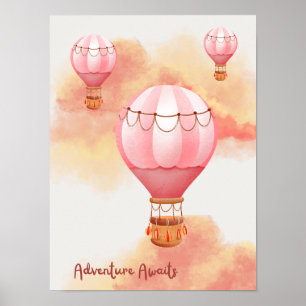 Sunset Adventure Awaits Poster