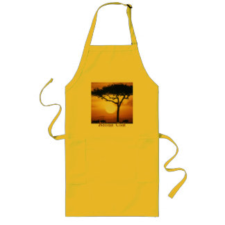 Sunset African Cook Long Apron