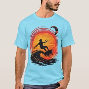 Sunset Air Rush Kitesurfing Sunset T-Shirt
