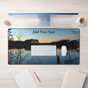 Sunset 'Almost Gone' by Shirley Taylor Desk Mat