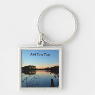 Sunset 'Almost Gone' by Shirley Taylor Key Ring