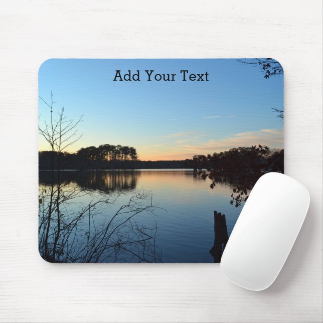 Sunset 'Almost Gone' by Shirley Taylor Mouse Mat (With Mouse)