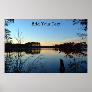 Sunset 'Almost Gone' by Shirley Taylor Poster