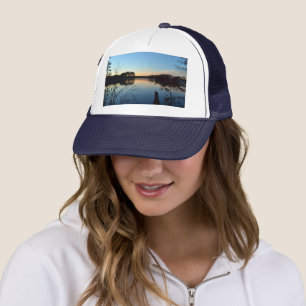 Sunset 'Almost Gone' by Shirley Taylor Trucker Hat