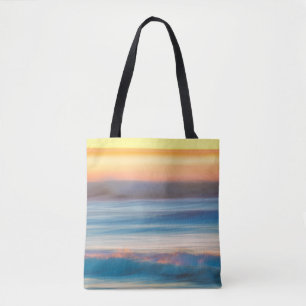 Sunset and Ocean Cape Disappointment State Park Tote Bag