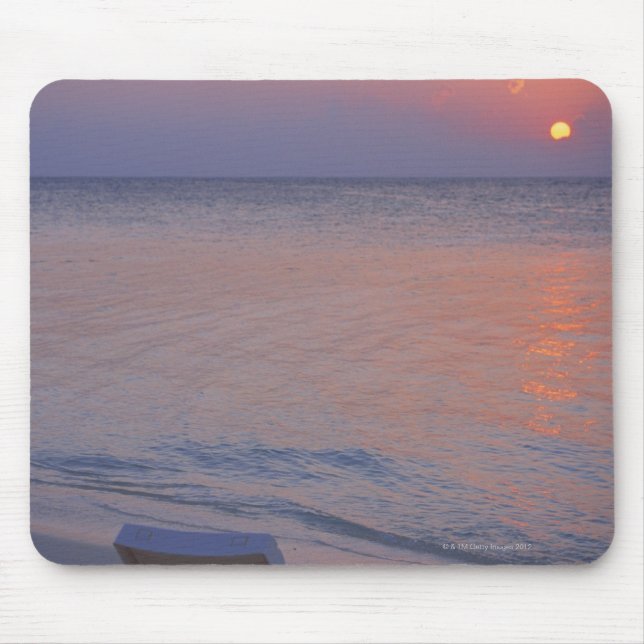 Sunset and Sea Mouse Mat (Front)