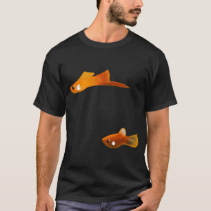 Sunset and Sword Tail Platies T-Shirt