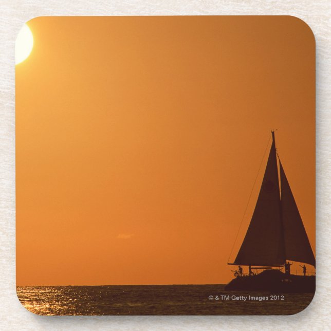 Sunset and Yacht Coaster (Front)