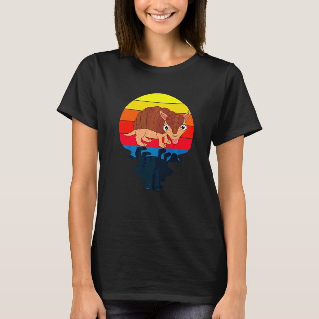 Sunset Armadillo T-Shirt (Front)
