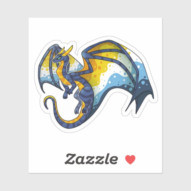"Sunset" Aroace Pride Dragon (Sheet)