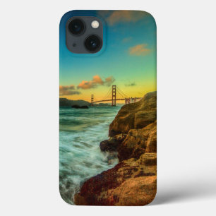 Sunset at Baker Beach iPhone 13 Case