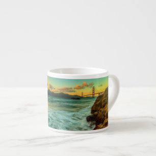 Sunset at Baker Beach Espresso Cup