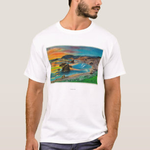 Sunset at Cape San SebastianCoast T-Shirt