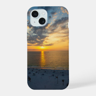 Sunset at Clearwater Beach iPhone 15 Case