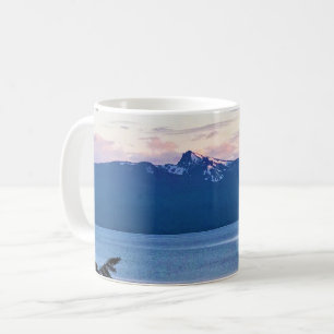 Sunset at Crescent Lake, Oregon Coffee Mug