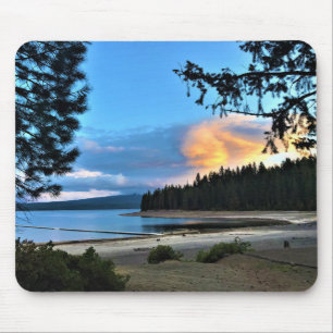 Sunset at Crescent Lake, Oregon Mouse Mat