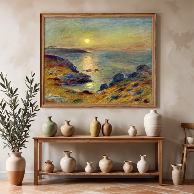 Sunset at Douarnenez Poster (Creator Uploaded)