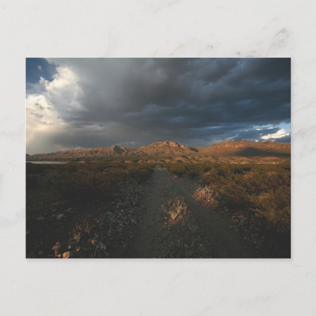 "Sunset at Eagle Point" Postcard (Front)