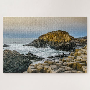 Sunset at Giant's Causeway Jigsaw Puzzle