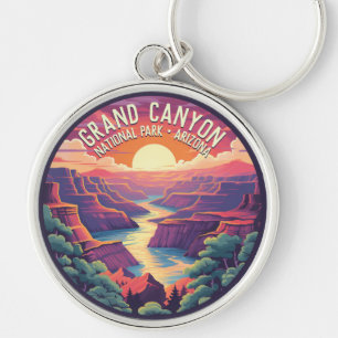 Sunset at Grand Canyon National Park Arizona Key Ring