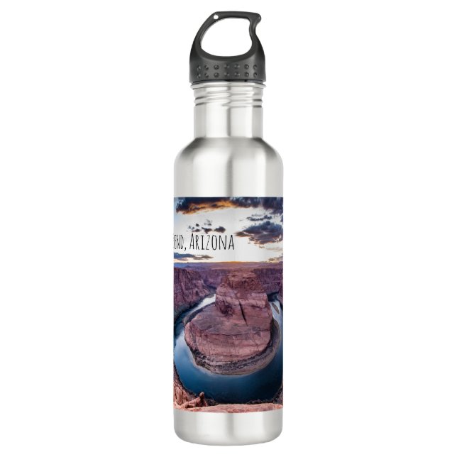 Sunset at Horsehoe Bend 710 Ml Water Bottle (Front)