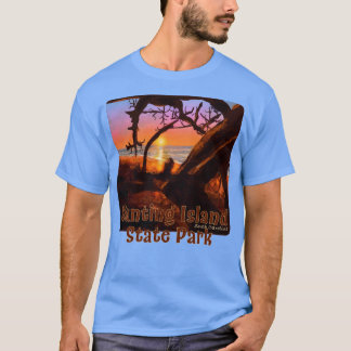 Sunset At Hunting Island State Park South olina T-Shirt
