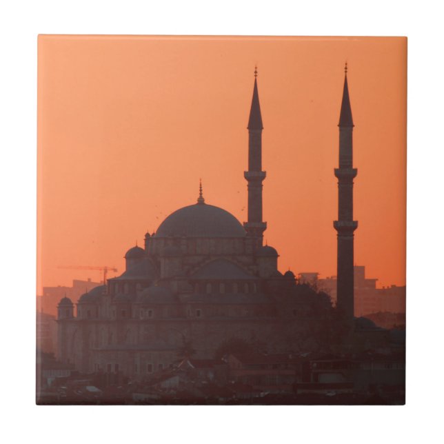 Sunset at Istanbul Tile (Front)
