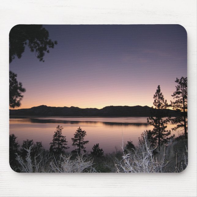Sunset at Lake Tahoe Mouse Mat (Front)