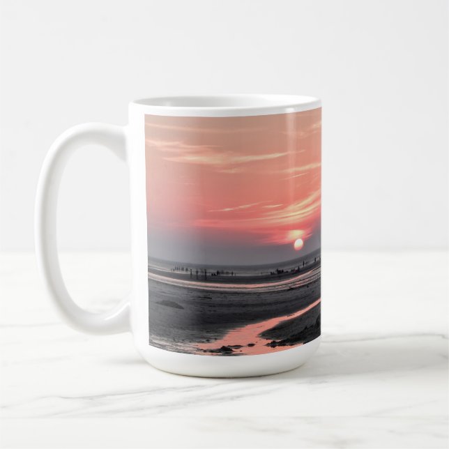 Sunset at Mayflower Beach Coffee Mug (Left)