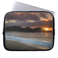 Sunset at Monastery Beach, Carmel, California,