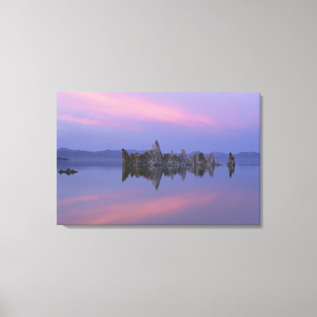 Sunset at Mono Lake, CA. Canvas Print (Front)