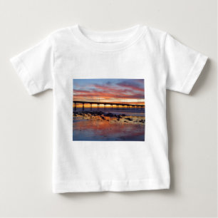 Sunset At Ocean Beach Baby T-Shirt