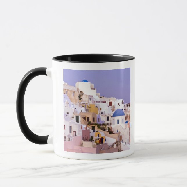 Sunset at Oil, Santorini 2 Mug (Left)