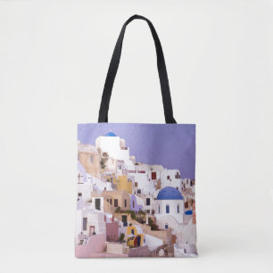 Sunset at Oil, Santorini 2 Tote Bag