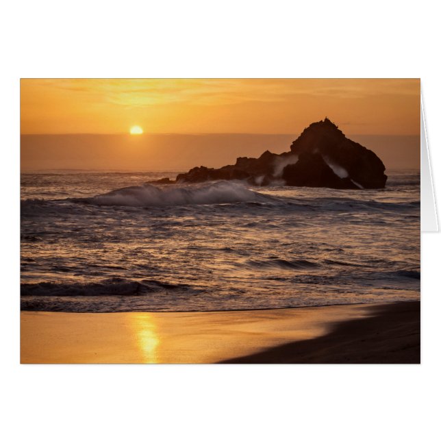 Sunset At Pfeiffer Beach (Front Horizontal)